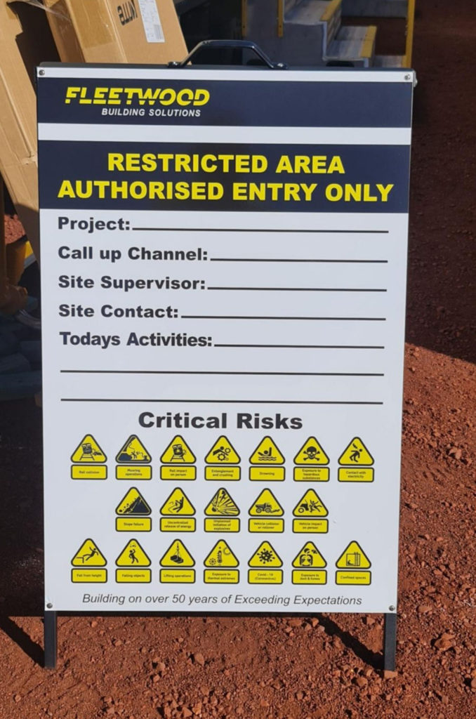 Statutory and Safety Signs - Karratha Signs
